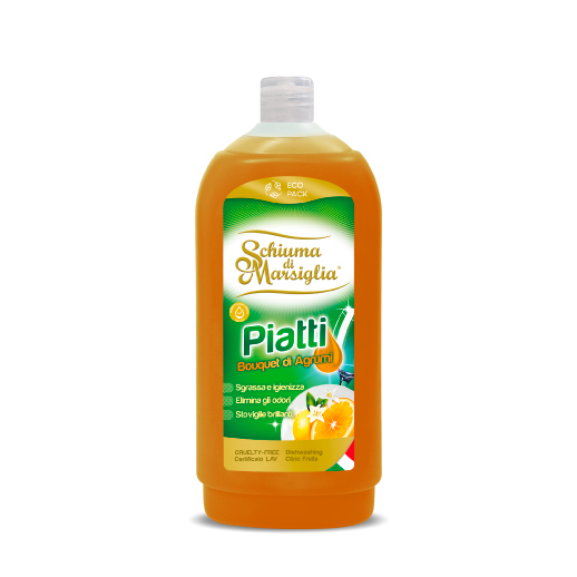 SCHIUMA DI MARSIGLIA PIATTI 1LT BOUQUET AGRUMI